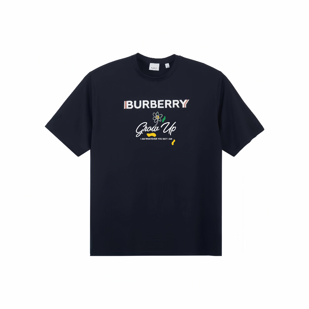 Burberry Kaos Logo Seri Huruf, Unisex, COD '"B-42
