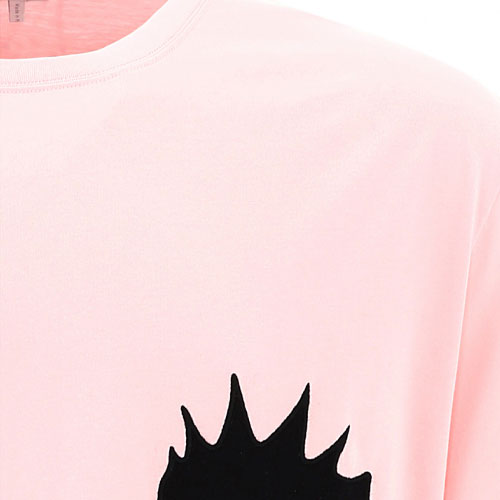 Kaos Pendek LOEWE dengan Motif Gambar/Cetak, Cocok untuk Pria dan Wanita -LE-22