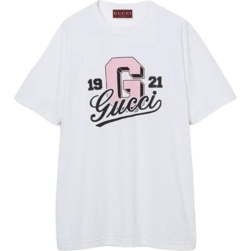 GUCCI Kaos Logo Seri Huruf, Unisex, COD '"  G-90