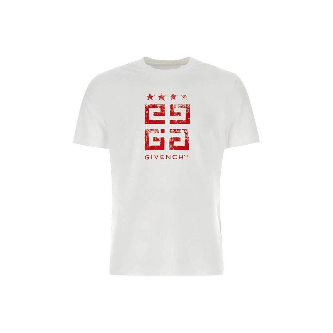 Kaos Givenchy Bermotif, Unisex -J-30