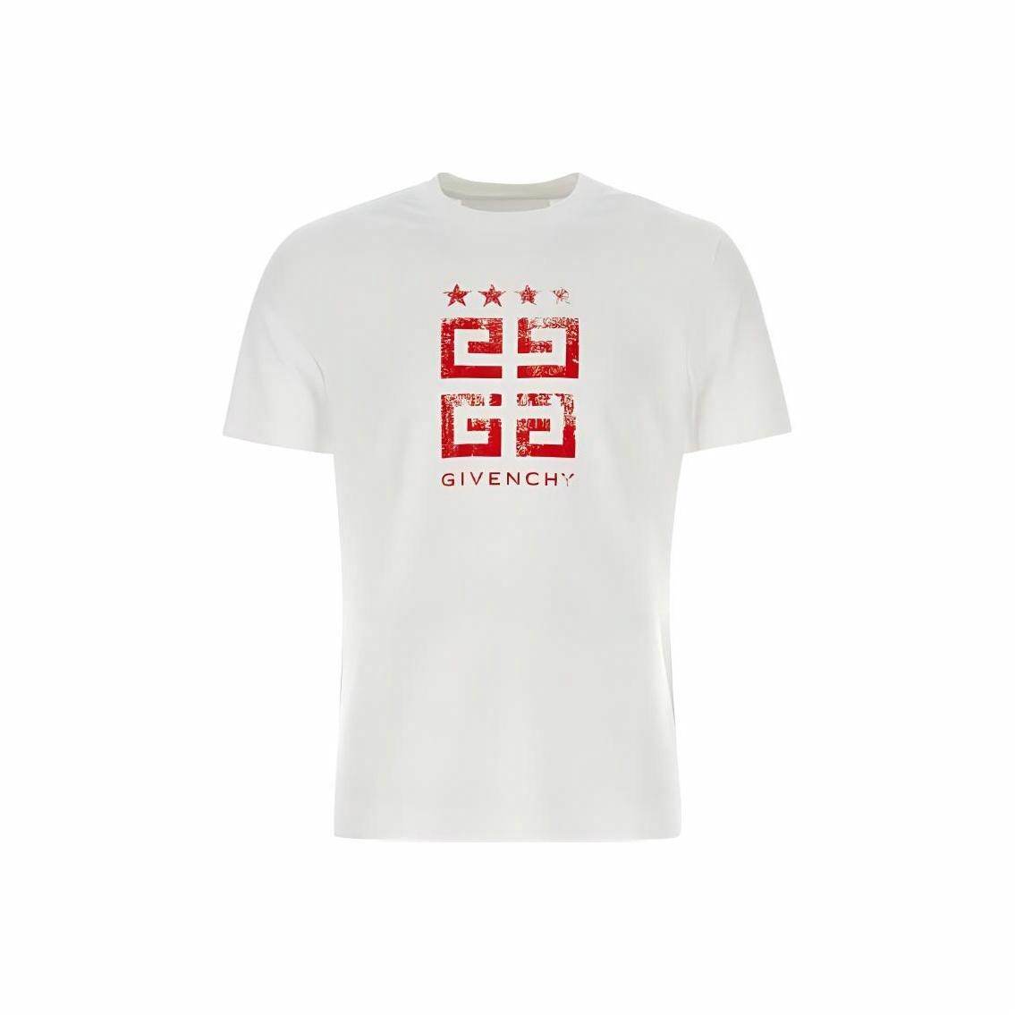 Kaos Givenchy Bermotif, Unisex -J-30