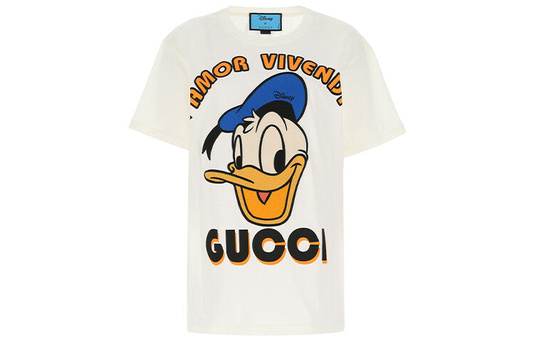 GUCCI Kaos Logo Seri Huruf, Unisex, COD '"   G-72