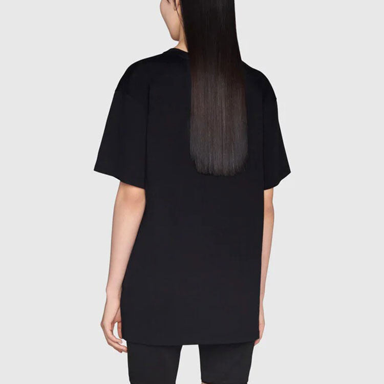 GUCCI Kaos Logo Seri Huruf, Unisex, COD '"   G-77