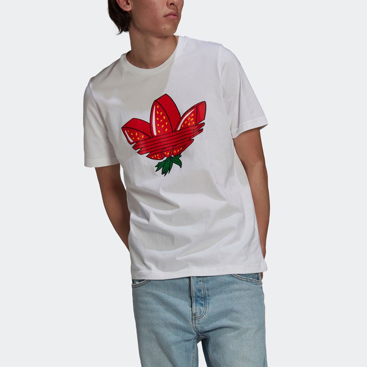 adidas Kaos Logo Seri Huruf, Unisex, COD '" AD-38