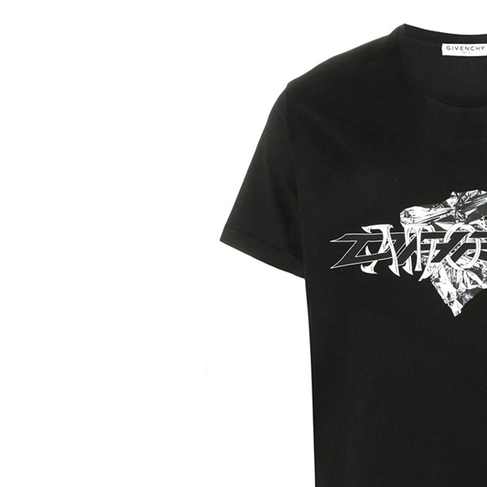 Kaos Givenchy Bermotif, Unisex -J-21