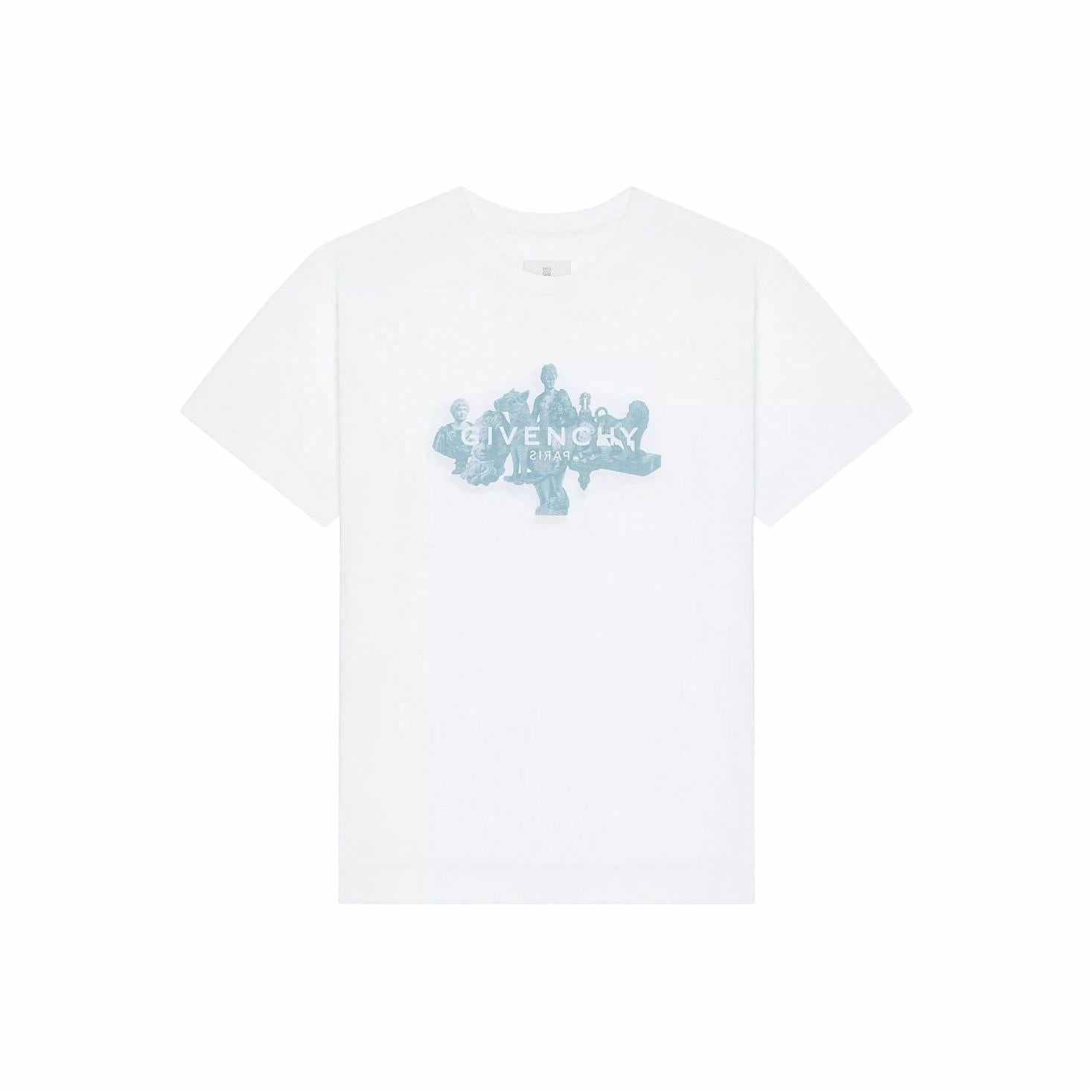 Kaos Givenchy Bermotif, Unisex -J-07