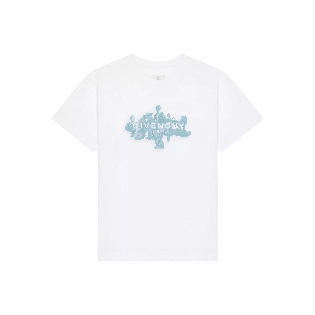 Kaos Givenchy Bermotif, Unisex -J-07