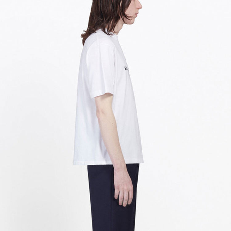 Kaos Pendek Balenciaga dengan Motif Gambar/Cetak, Cocok untuk Pria dan Wanita -BL-42