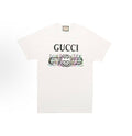 GUCCI Kaos Logo Seri Huruf, Unisex, COD '"    '"  G-43