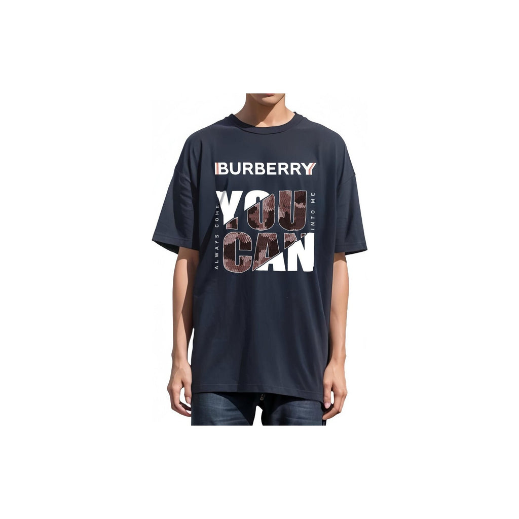 Burberry Kaos Logo Seri Huruf, Unisex, COD '"B-29