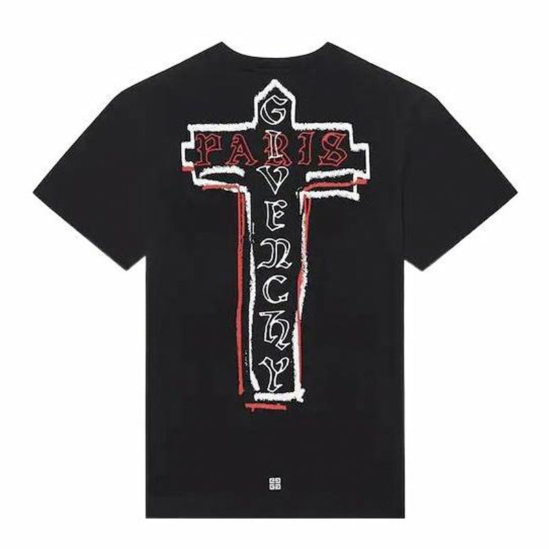 Kaos Givenchy Bermotif, Unisex -J-24