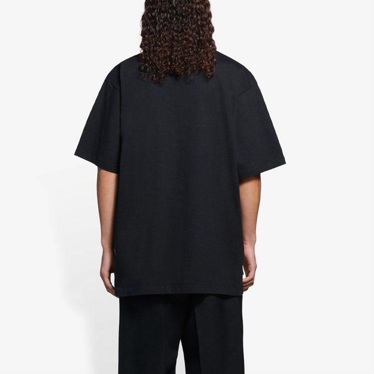 Kaos Pendek Balenciaga dengan Motif Gambar/Cetak, Cocok untuk Pria dan Wanita -BL-46