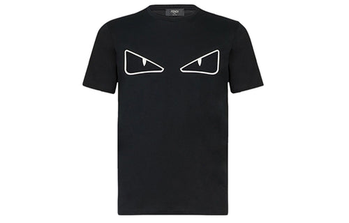 Kaos Pendek FENDI dengan Motif Gambar/Cetak, Cocok untuk Pria dan WanitaF-50