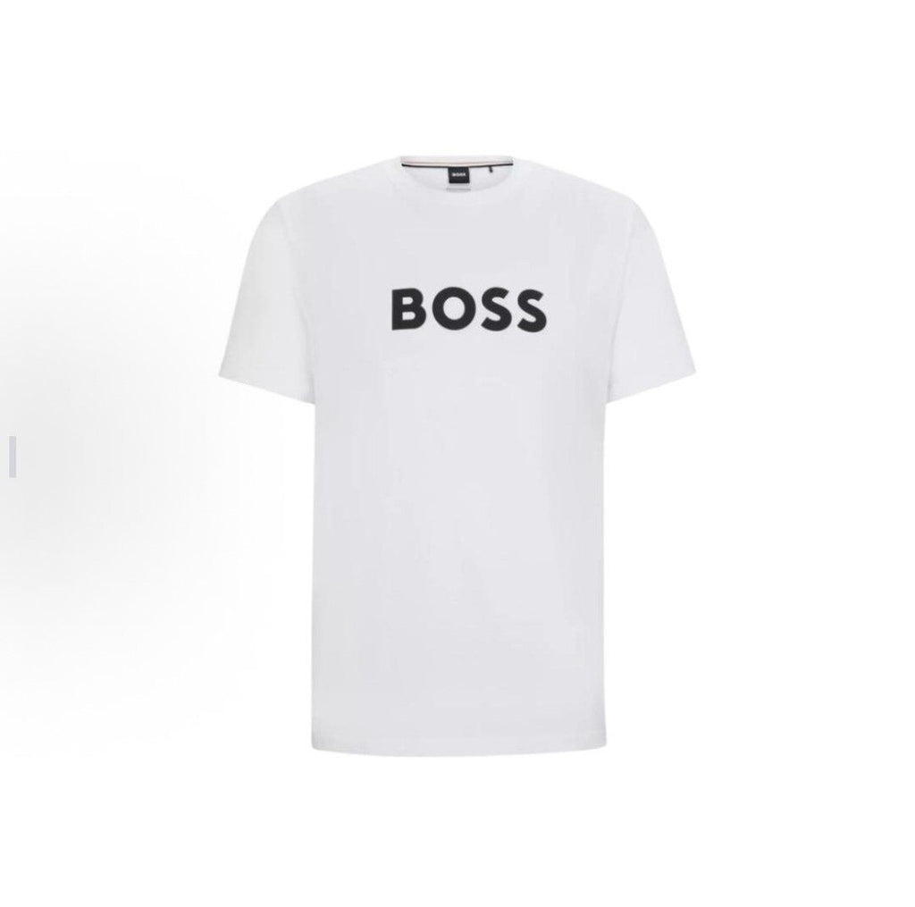 BOSS Kaos Logo Seri Huruf, Unisex, COD '"    '"  BO-1