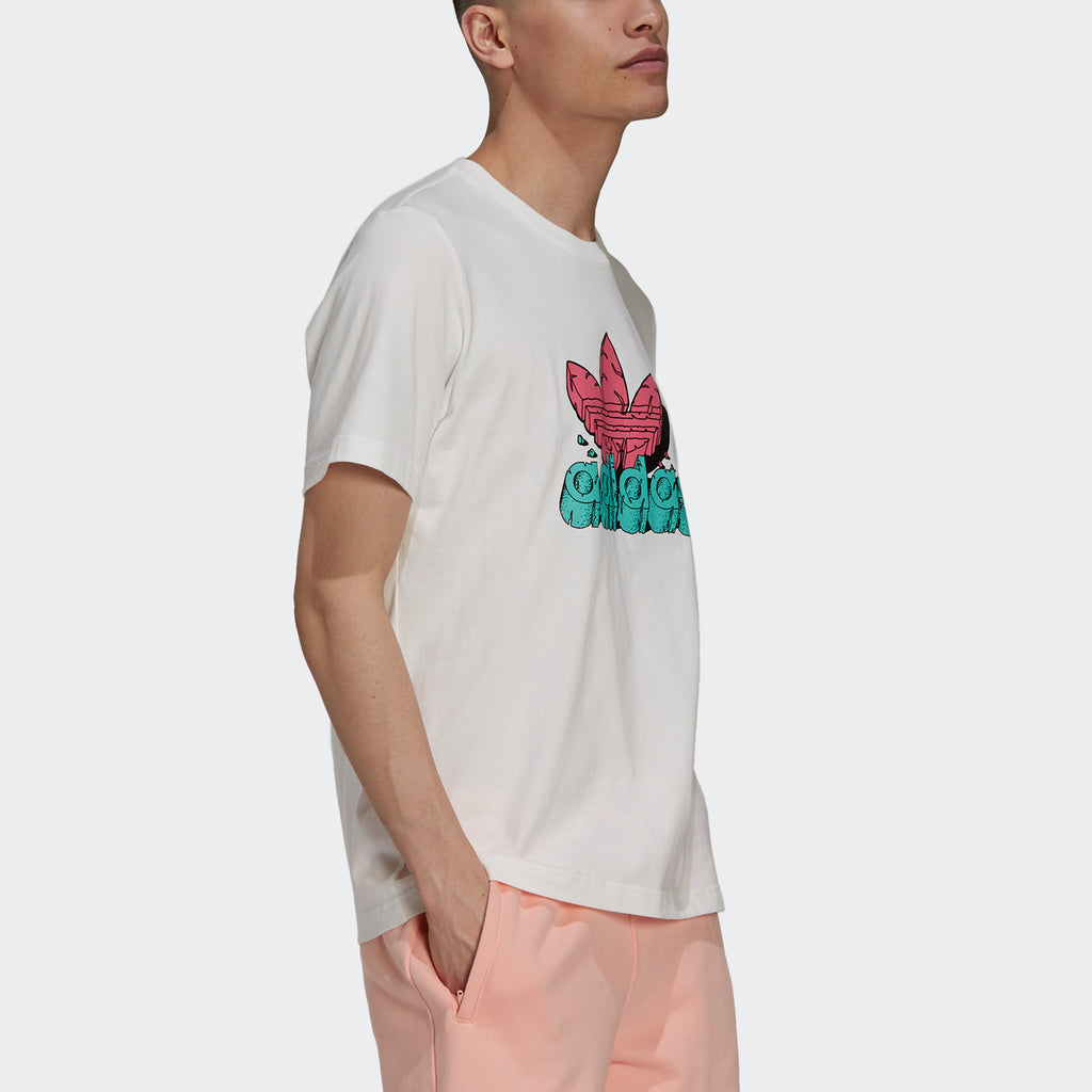 adidas Kaos Logo Seri Huruf, Unisex, COD '" AD-24