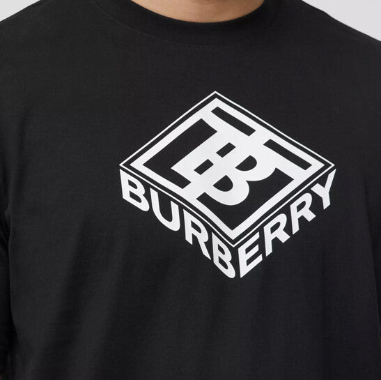 Burberry Kaos Logo Seri Huruf, Unisex, COD '"B-57
