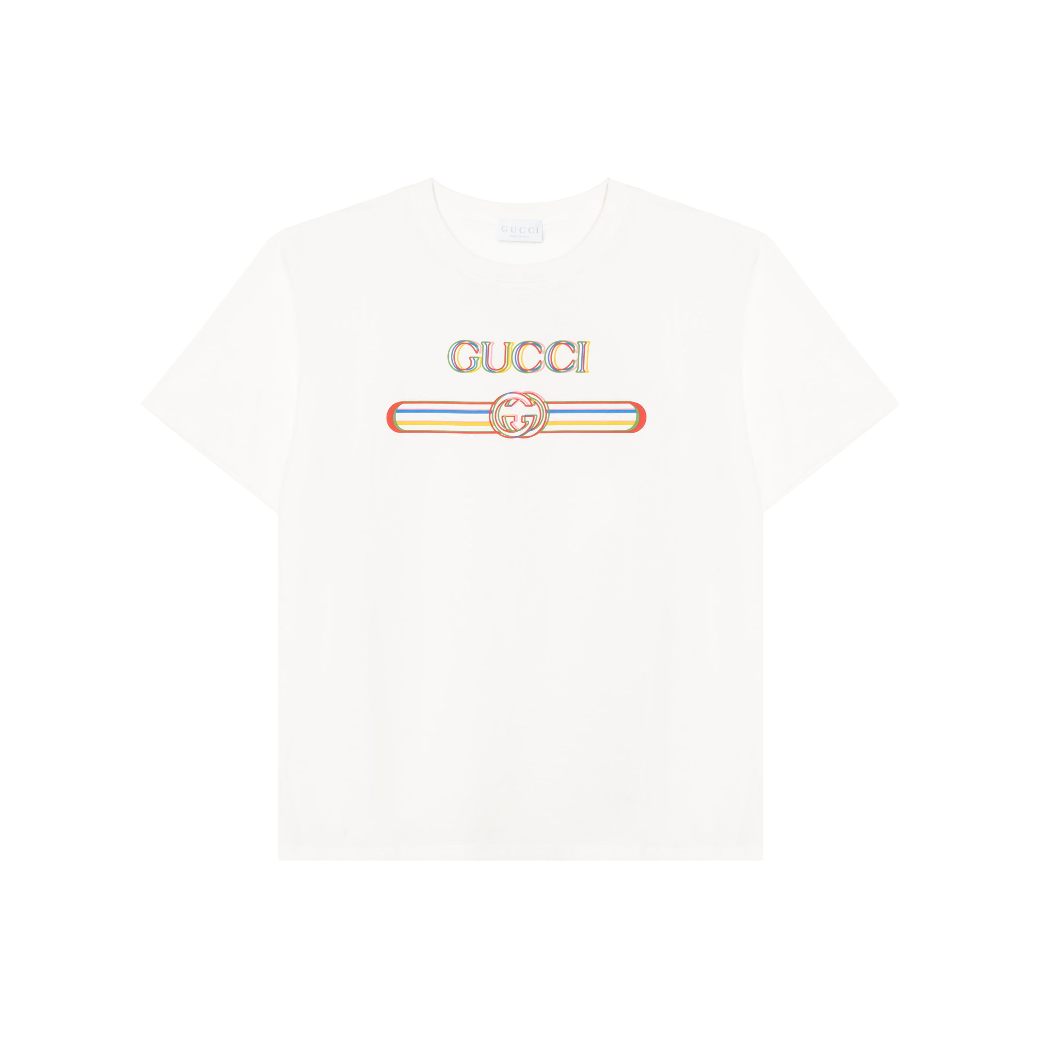 GUCCI Kaos Logo Seri Huruf, Unisex, COD '"  G-119