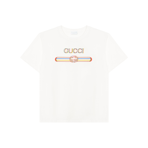 GUCCI Kaos Logo Seri Huruf, Unisex, COD '"  G-119