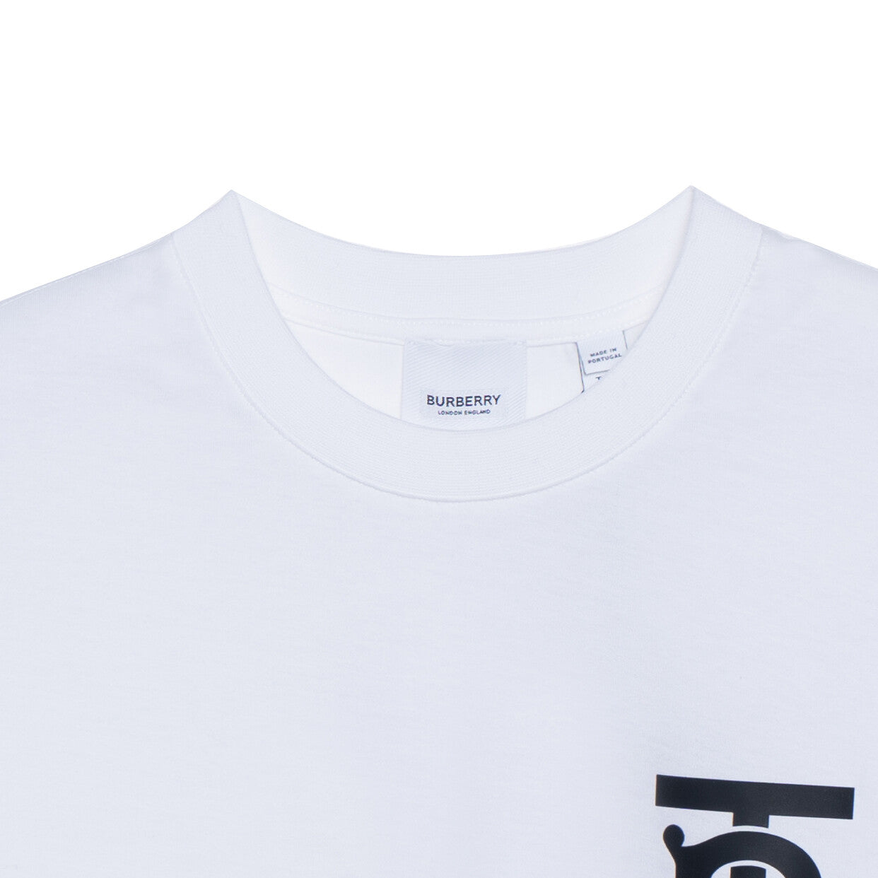 Burberry Kaos Logo Seri Huruf, Unisex, COD '"B-06