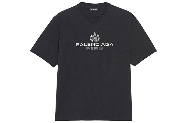 Kaos Pendek Balenciaga dengan Motif Gambar/Cetak, Cocok untuk Pria dan Wanita -BL-43