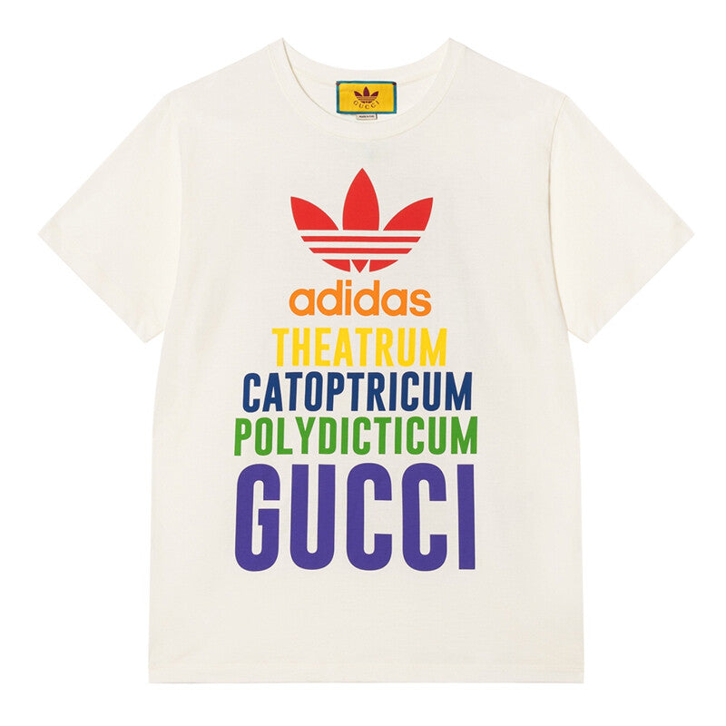 GUCCI Kaos Logo Seri Huruf, Unisex, COD '"  G-103