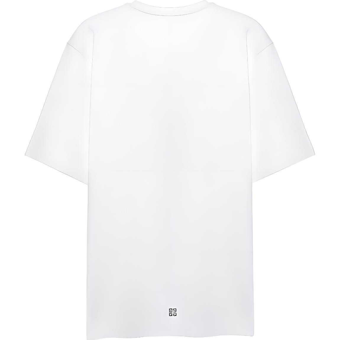 Kaos Givenchy Bermotif, Unisex -J-43