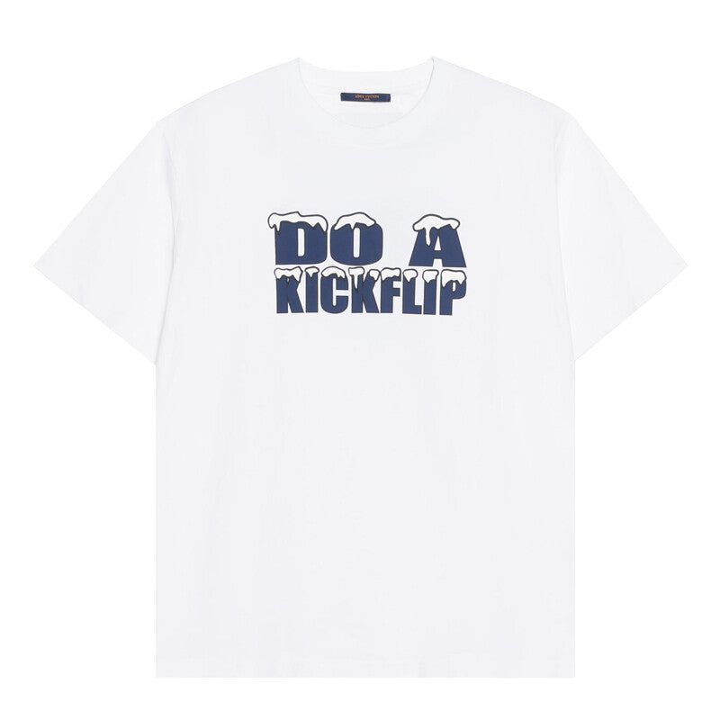 LV Kaos Logo Seri Huruf, Unisex, COD '-L-14