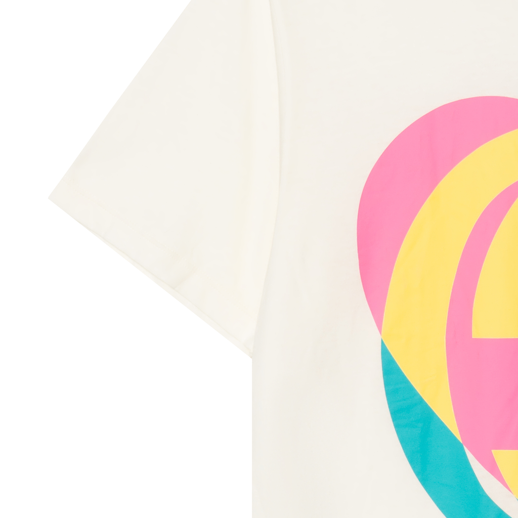 GUCCI Kaos Logo Seri Huruf, Unisex, COD '"   G-71