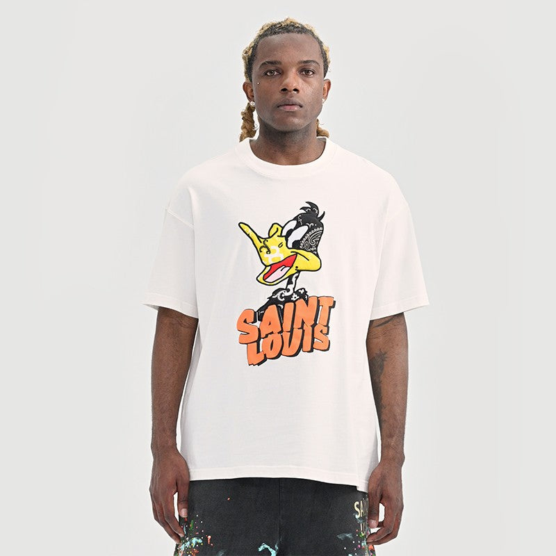 LV Kaos Logo Seri Huruf, Unisex, COD '-L-27