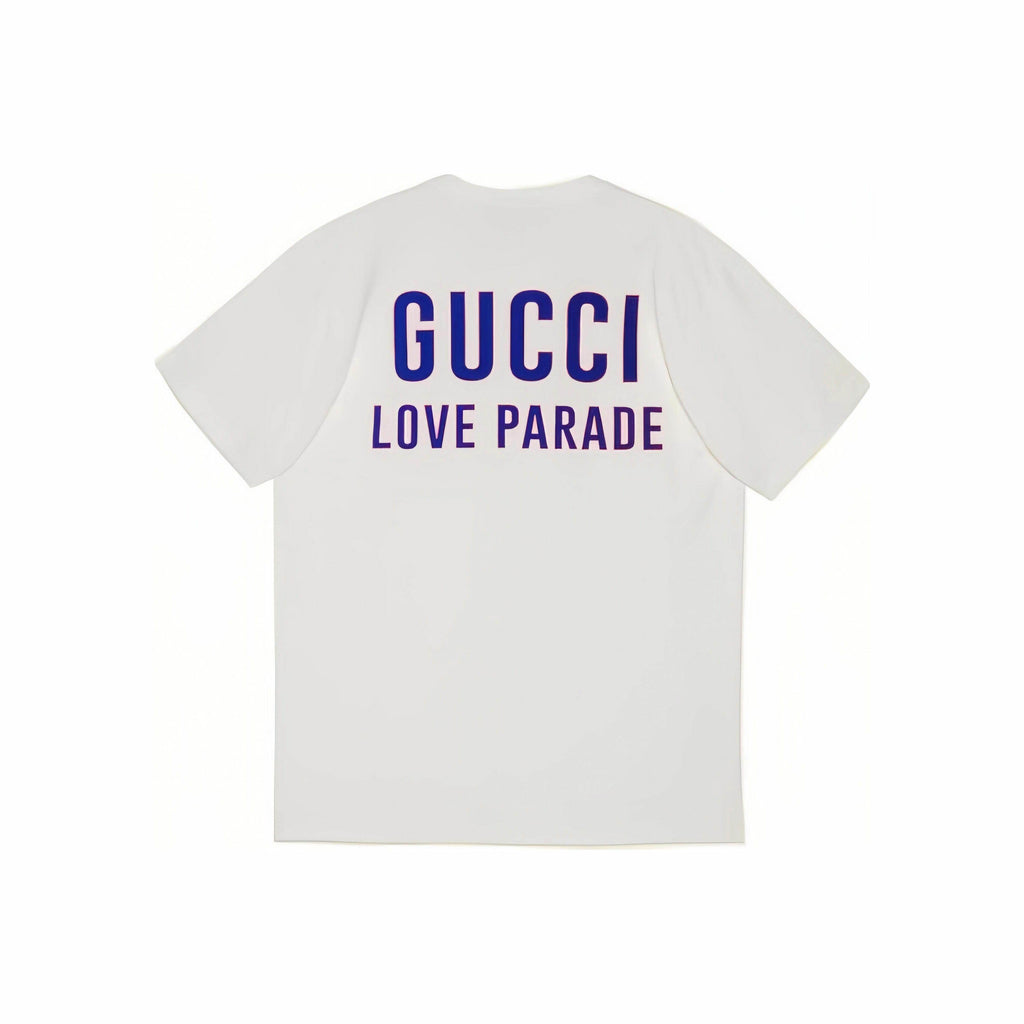 GUCCI Kaos Logo Seri Huruf, Unisex, COD '"   G-99