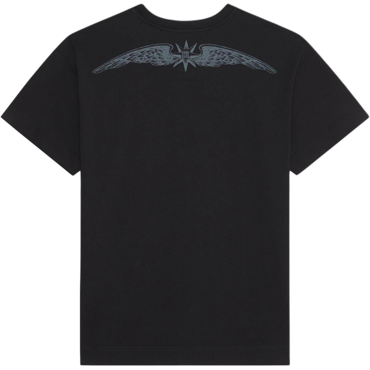 Kaos Givenchy Bermotif, Unisex -J-31