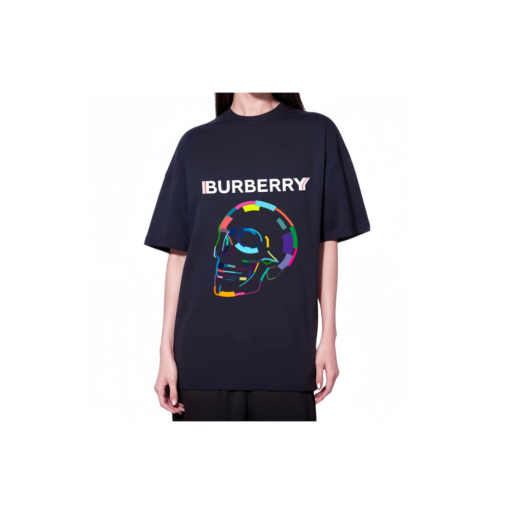 Burberry Kaos Logo Seri Huruf, Unisex, COD '"B-15