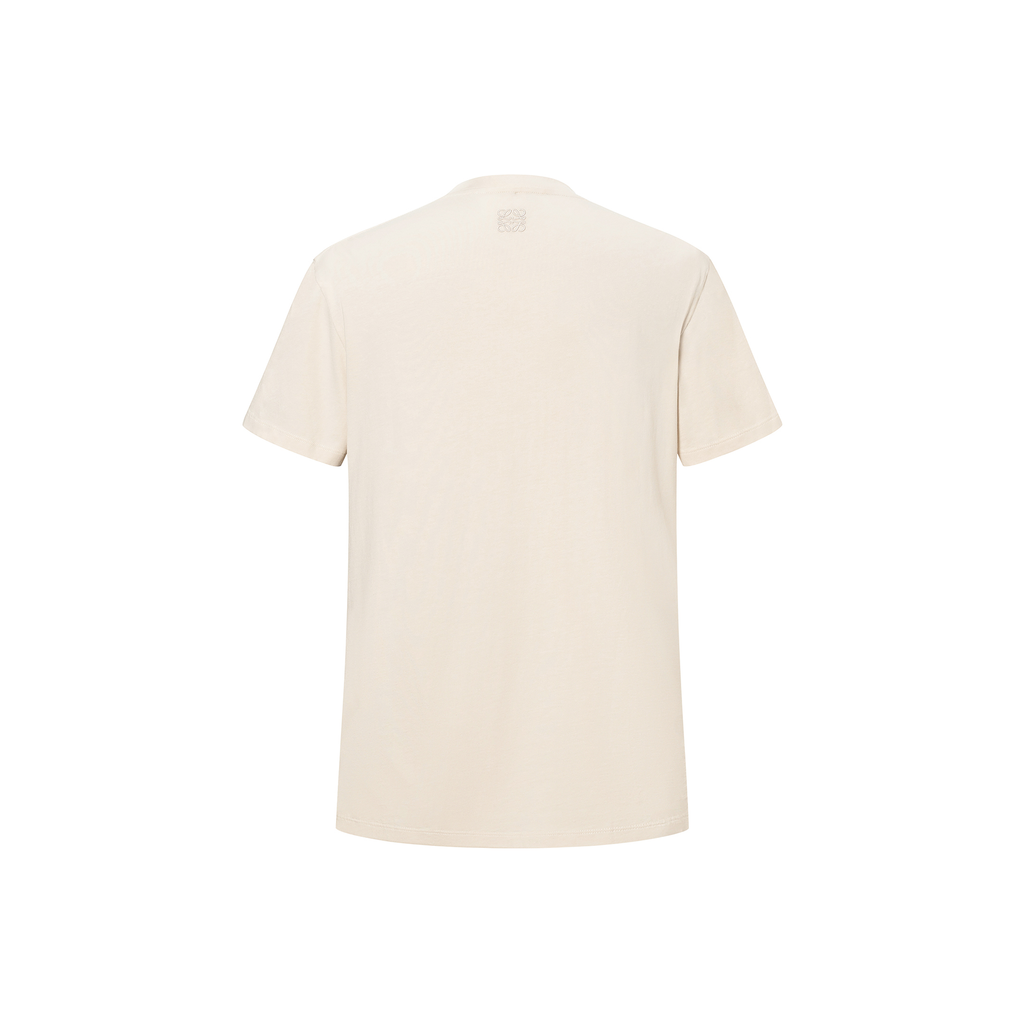 Kaos Pendek LOEWE dengan Motif Gambar/Cetak, Cocok untuk Pria dan Wanita -LE-10