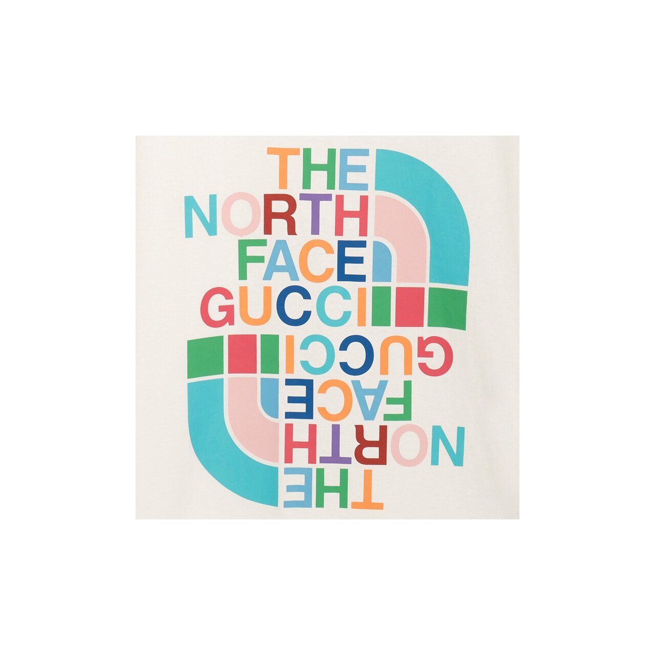 GUCCI Kaos Logo Seri Huruf, Unisex, COD '"   G-75