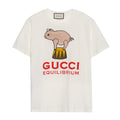 GUCCI Kaos Logo Seri Huruf, Unisex, COD '"    '"  G-40
