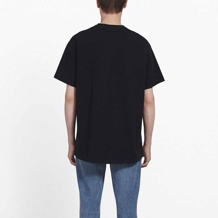 Kaos Pendek Balenciaga dengan Motif Gambar/Cetak, Cocok untuk Pria dan Wanita -BL-17