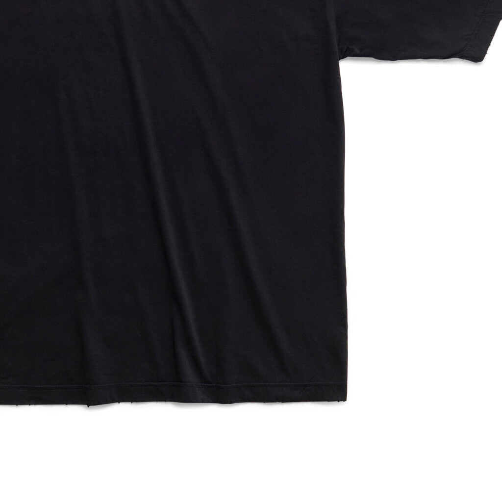 Kaos Pendek Balenciaga dengan Motif Gambar/Cetak, Cocok untuk Pria dan Wanita -BL-45