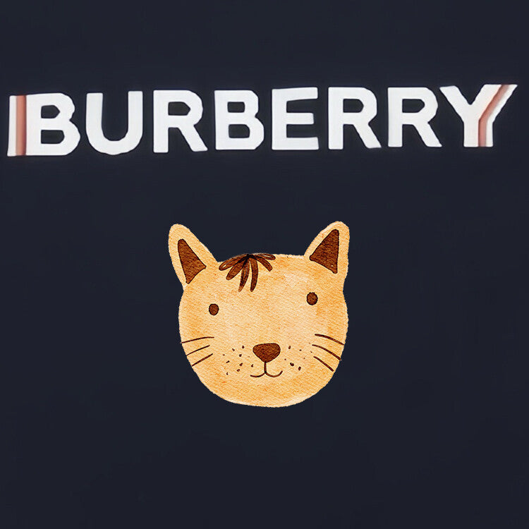 Burberry Kaos Logo Seri Huruf, Unisex, COD '"B-37