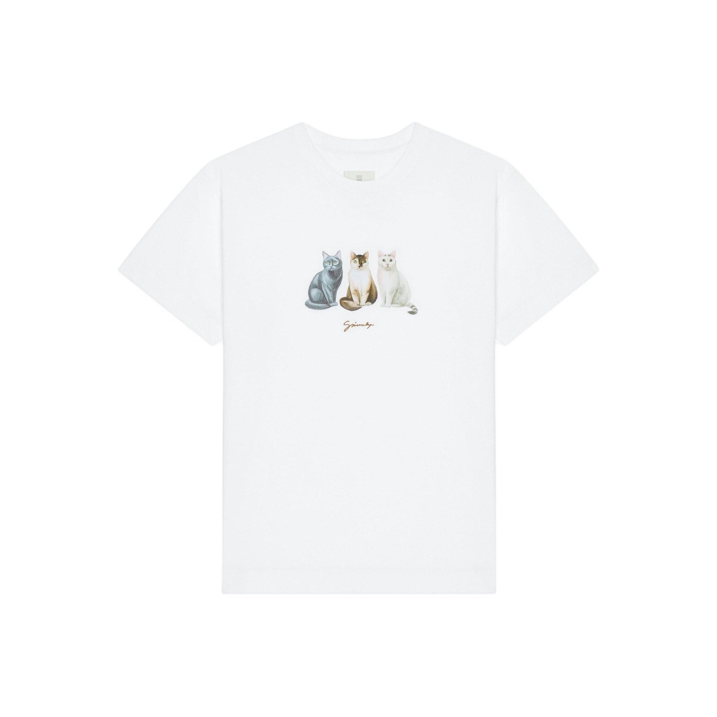 Kaos Givenchy Bermotif, Unisex -J-38