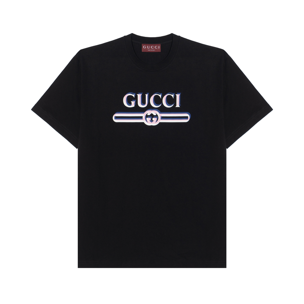 GUCCI Kaos Logo Seri Huruf, Unisex, COD '"    '"  G-25