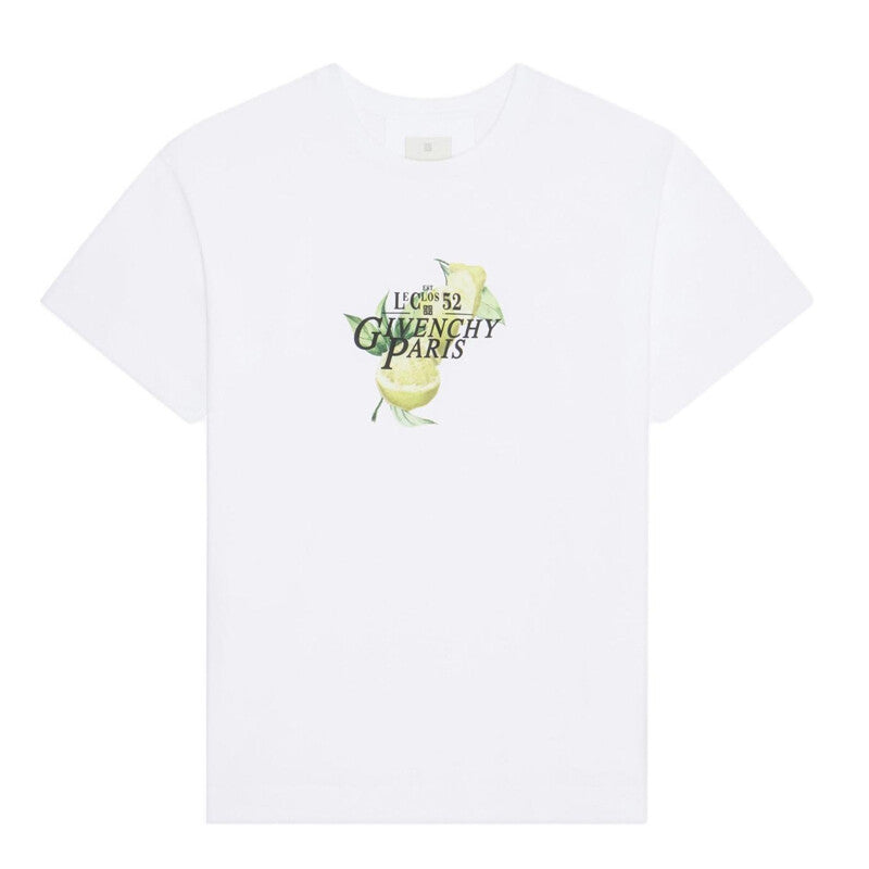 Kaos Givenchy Bermotif, Unisex -J-22