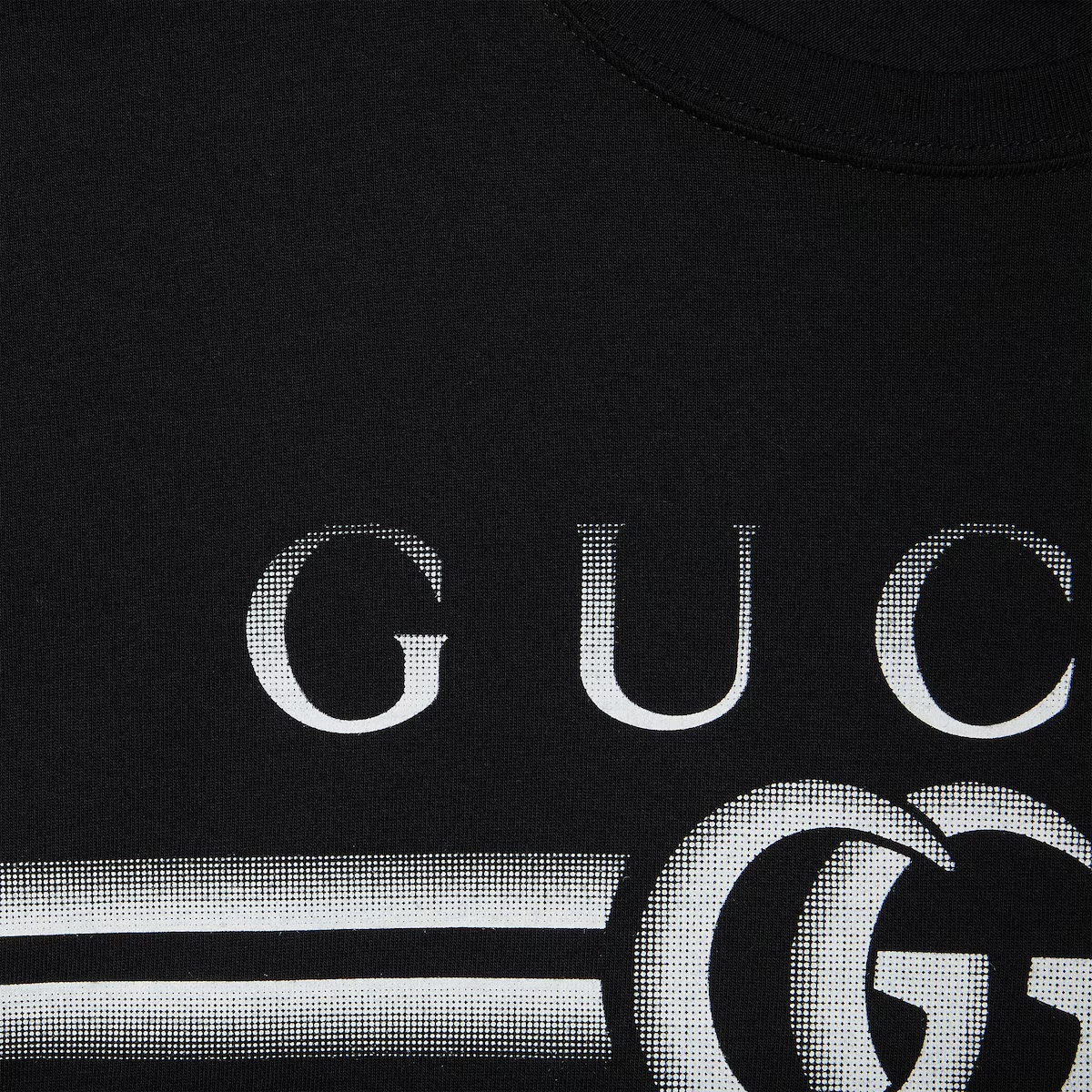 GUCCI Kaos Logo Seri Huruf, Unisex, COD '"    '"  G-31