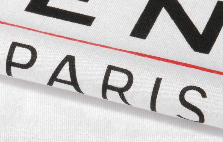 Kaos Givenchy Bermotif, Unisex -J-45