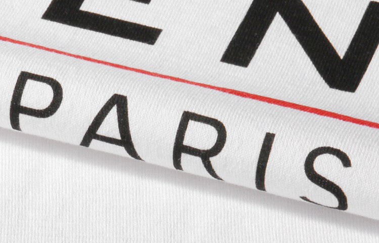 Kaos Givenchy Bermotif, Unisex -J-45