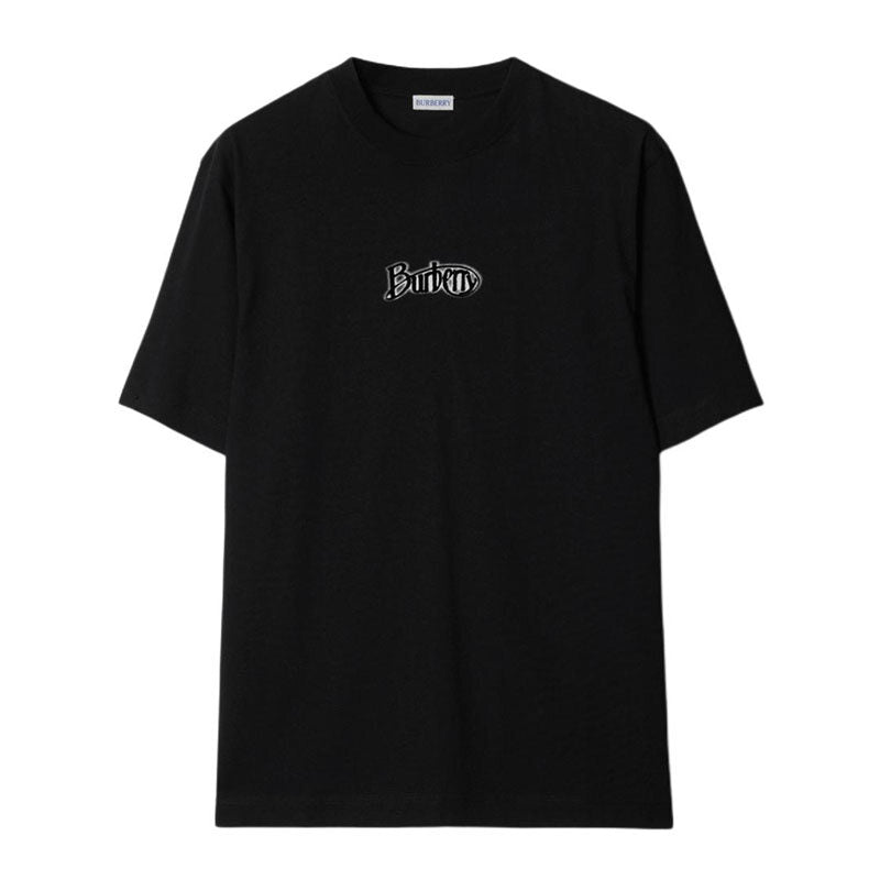 Burberry Kaos Logo Seri Huruf, Unisex, COD '"B-58