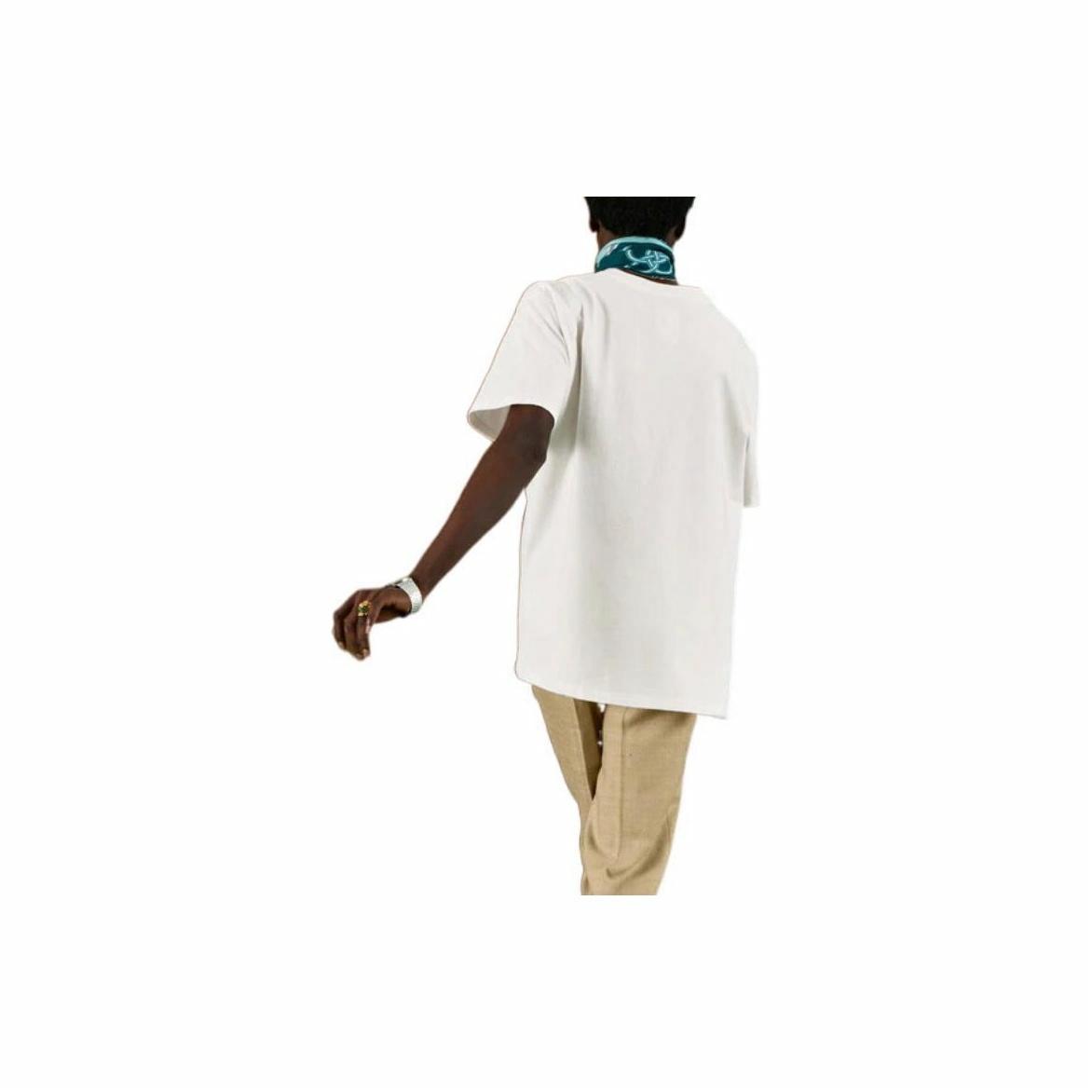 GUCCI Kaos Logo Seri Huruf, Unisex, COD '"   G-86