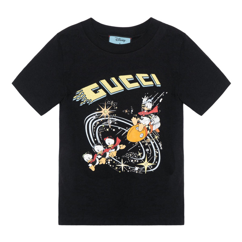 GUCCI Kaos Logo Seri Huruf, Unisex, COD '"   G-79