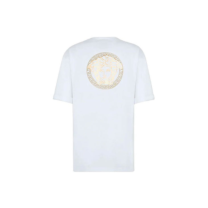 Kaos Pendek FENDI dengan Motif Gambar/Cetak, Cocok untuk Pria dan WanitaF-18