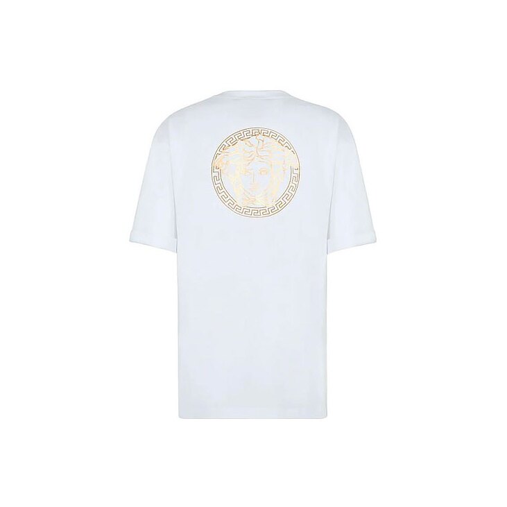 Kaos Pendek FENDI dengan Motif Gambar/Cetak, Cocok untuk Pria dan WanitaF-18