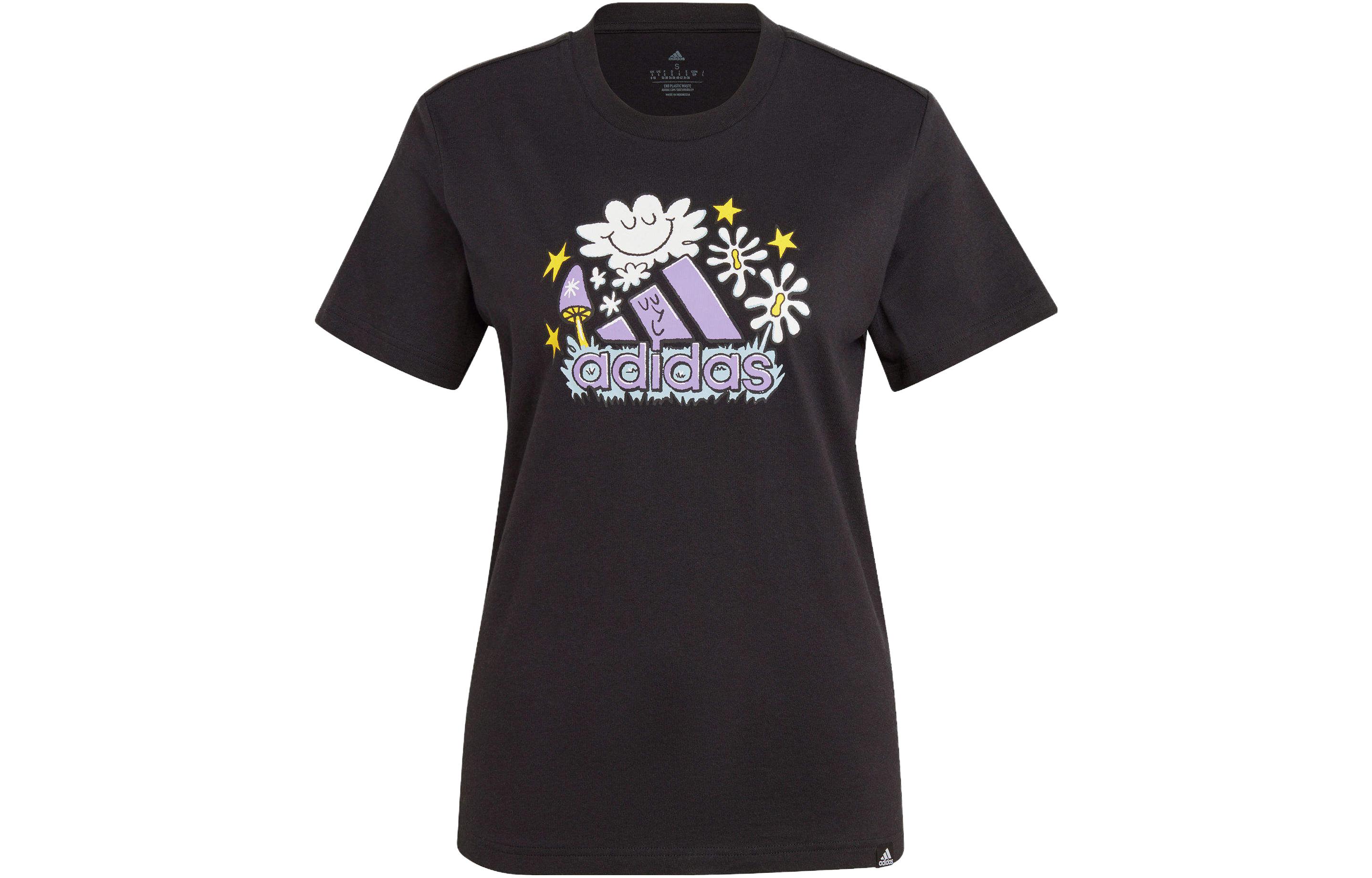 adidas Kaos Logo Seri Huruf, Unisex, COD '" AD-23